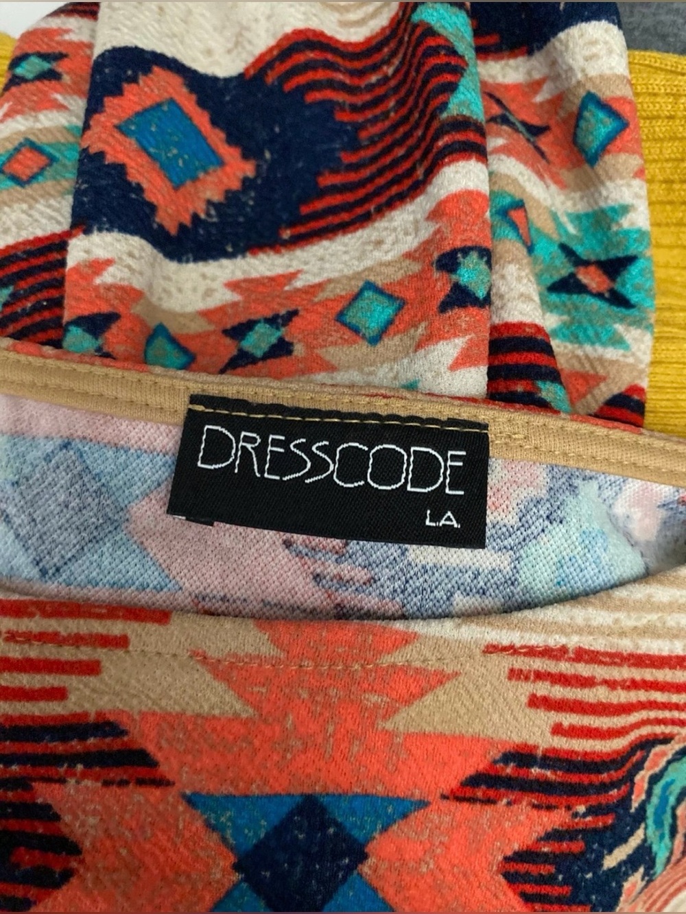 Boho/Aztec Dress Size Small - Picture 4 of 4